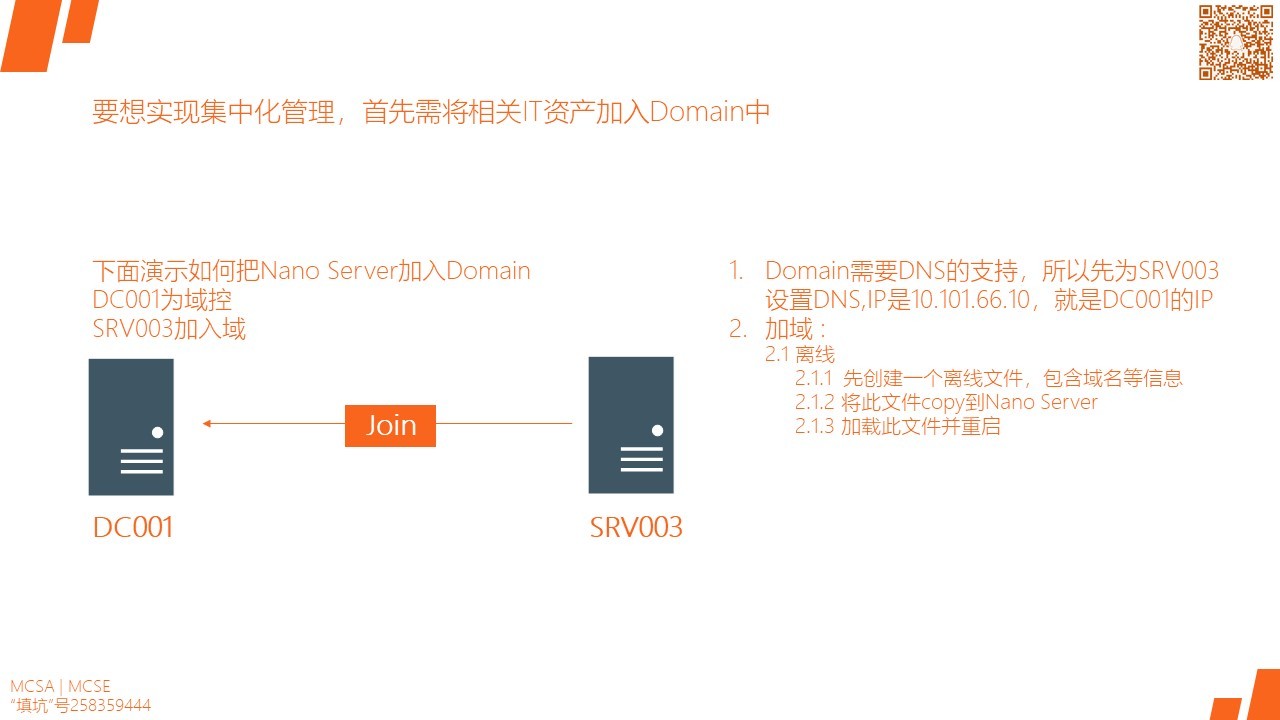 MCSA / Windows Server 2016 安装,配置和管理 Nano Server