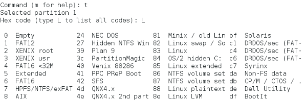 linux学习日记之磁盘的管理