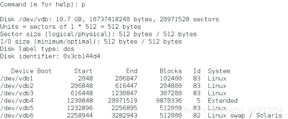 linux学习日记之磁盘的管理