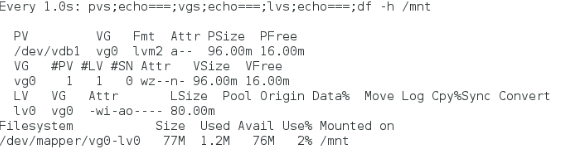 linux学习日记之磁盘的管理