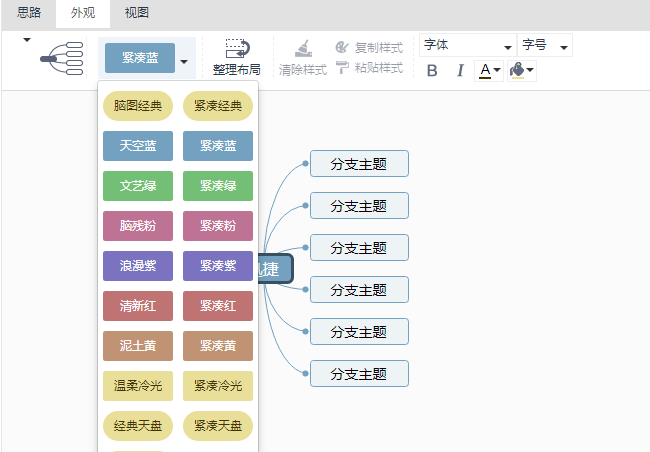 怎样利用迅捷画图绘制精美思维导图，流程图