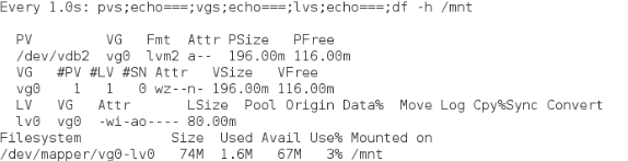 linux学习日记之磁盘的管理