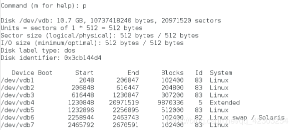 linux学习日记之磁盘的管理