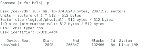 linux学习日记之磁盘的管理