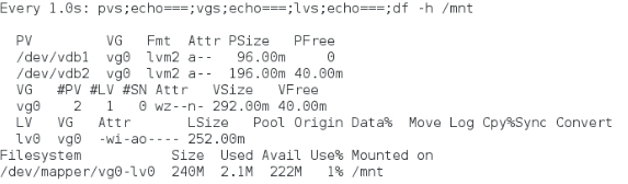 linux学习日记之磁盘的管理