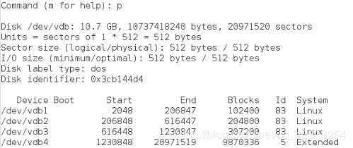 linux学习日记之磁盘的管理