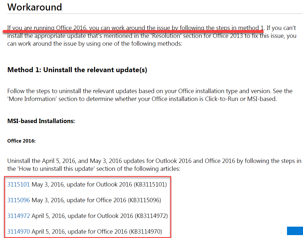 如何解决安装Office 2016中文语言包后打开Outkook 显示停止工作报错？