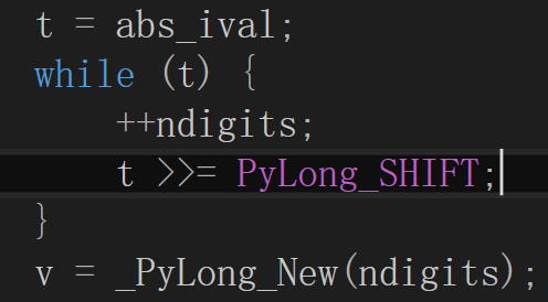 python3 整数类型PyLongObject 和PyObject源码分析