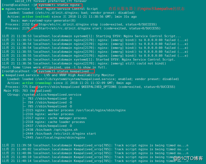 Nginx+Keepalived+Tomcat+MySQL負載均衡& 通過nginx排程器訪問Tom