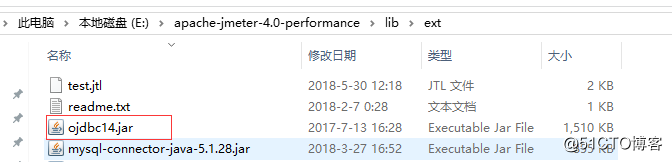 Jmeter连接Mysql和Oracle数据库