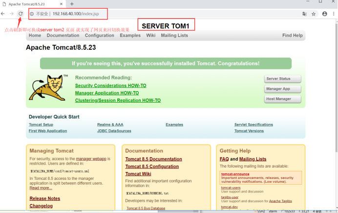 Nginx+Keepalived+Tomcat+MySQL负载均衡& 通过nginx调度器访问Tom