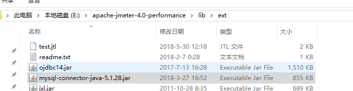 Jmeter连接Mysql和Oracle数据库