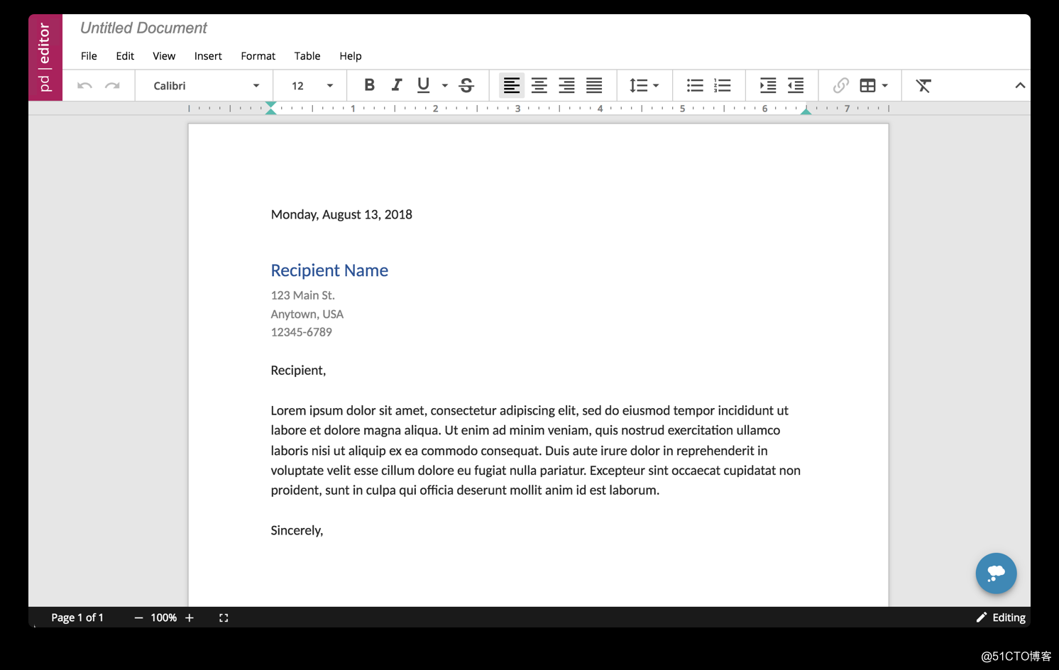 Accusoft发布新的PrizmDoc编辑器，一个可嵌入的基于浏览器的文档编辑器
