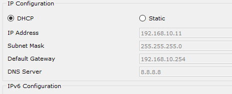 简单的DHCP 中继实验  （思科）