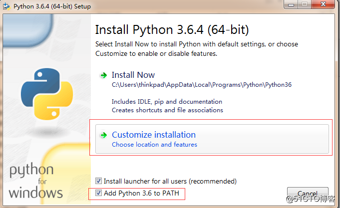 Python【0】：windows環境下 安裝python3