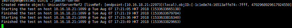 使用Jmeter在linux环境实现分布式负载