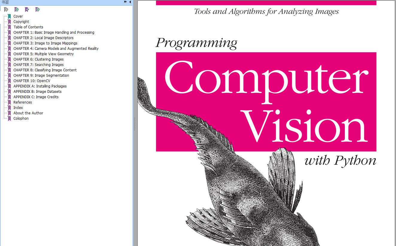 《python计算机视觉编程》高清中英PDF+源代码+数据 Learn together