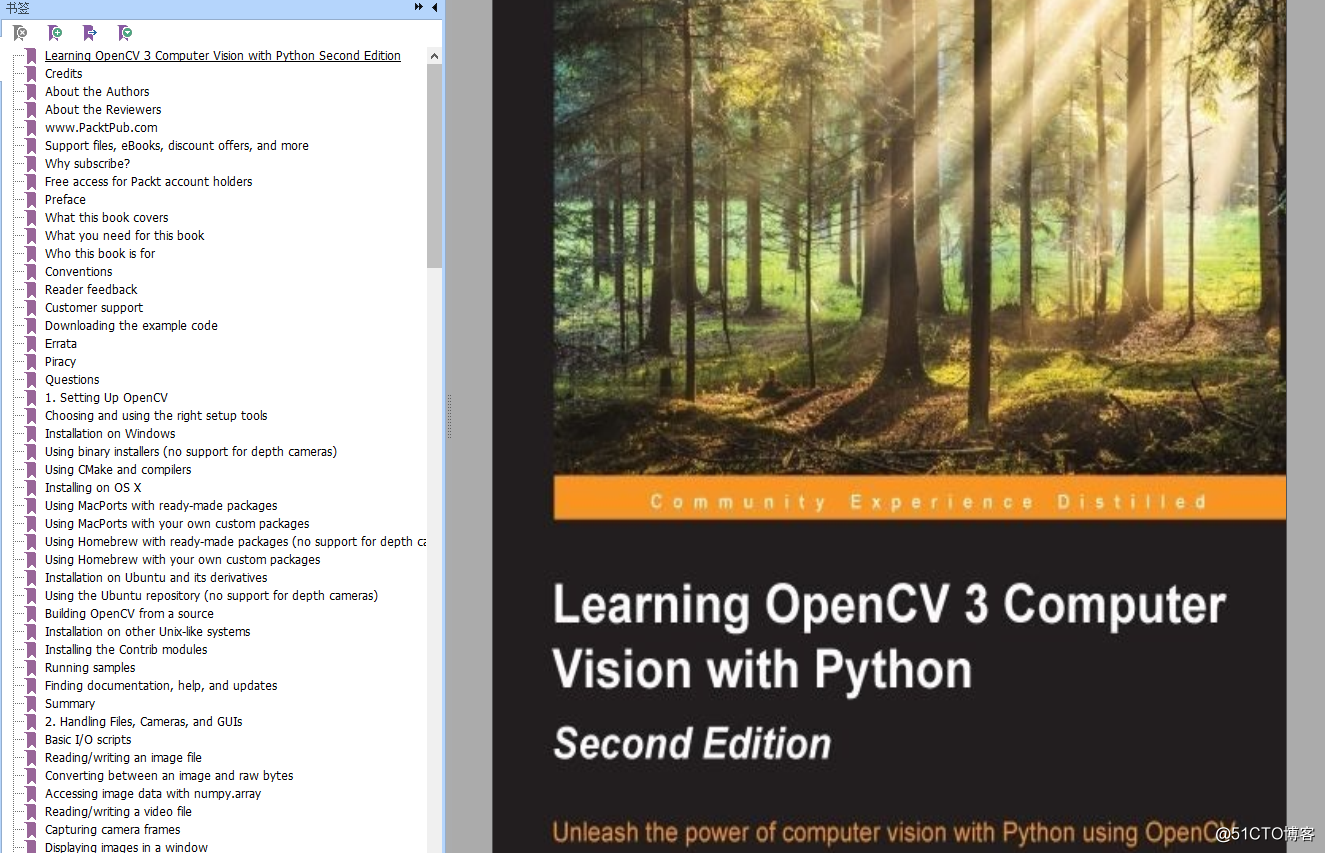 《OpenCV3計算機視覺Python語言實現第2版》高清中英PDF+原始碼學習