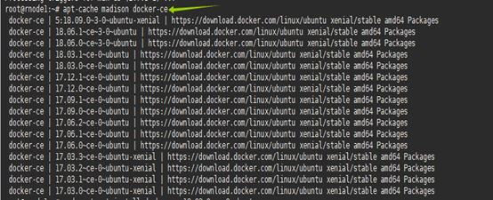 ubuntu16.04 安装docker