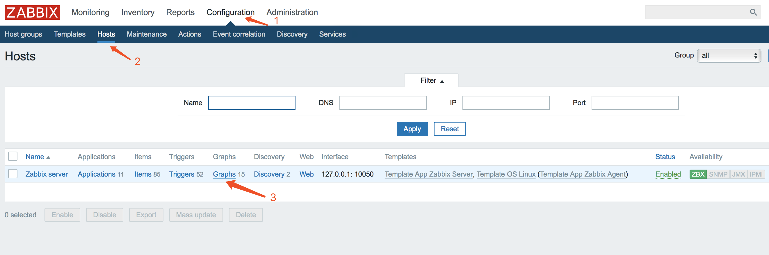 zabbix 3.4修改默认磁盘饼状图