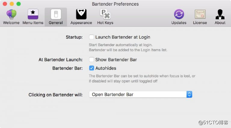 Bartender 3.0.47 for mac 破解版 — 選單欄管理工具