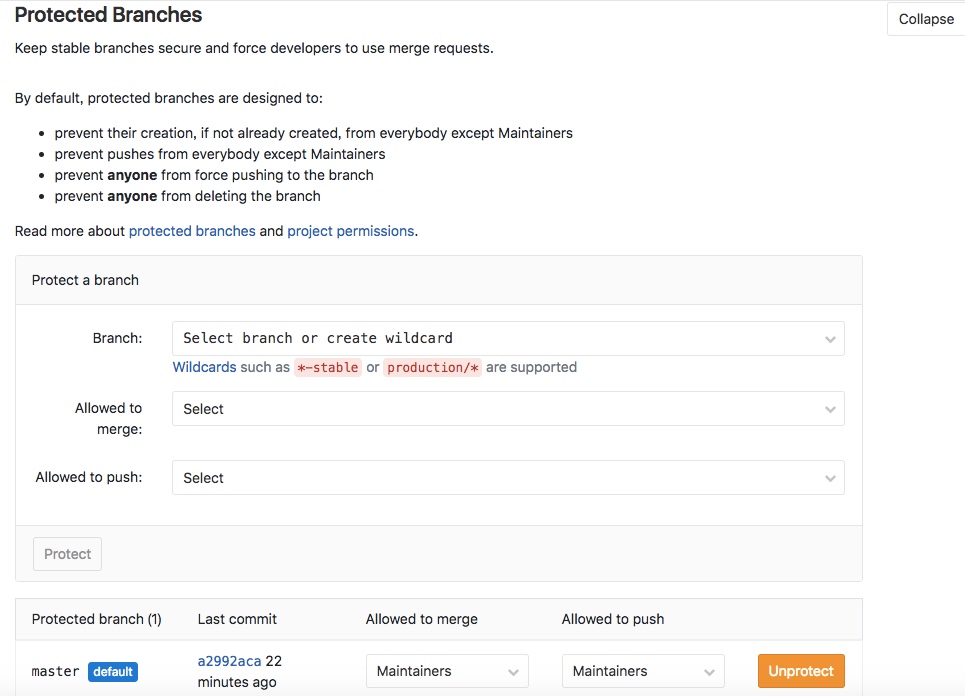 Jenkins持续集成 之 git分支管理