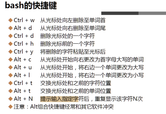 零碎LINUX知识