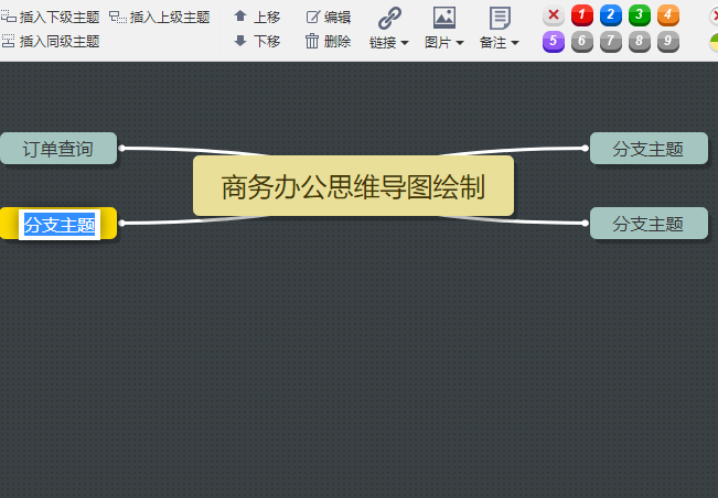 绘制商务办公思维导图要有哪些步骤