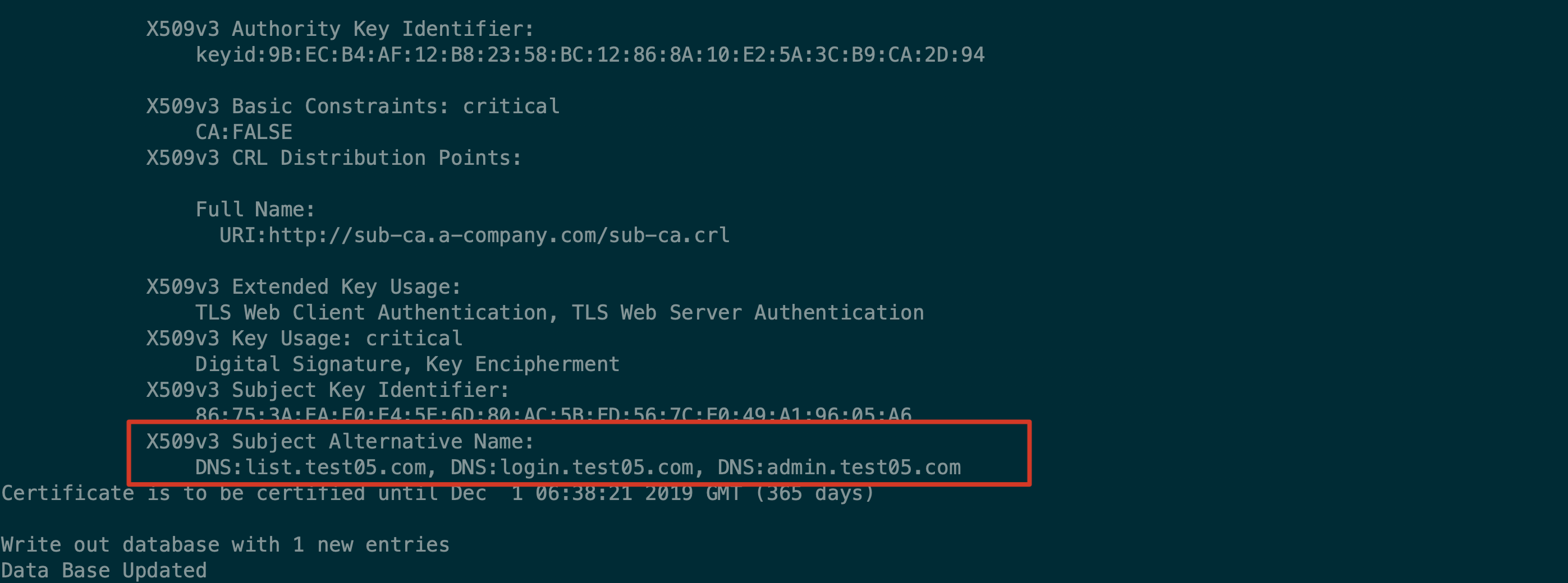 SSL/TLS深度解析--在Nginx上配置证书链及多域名证书