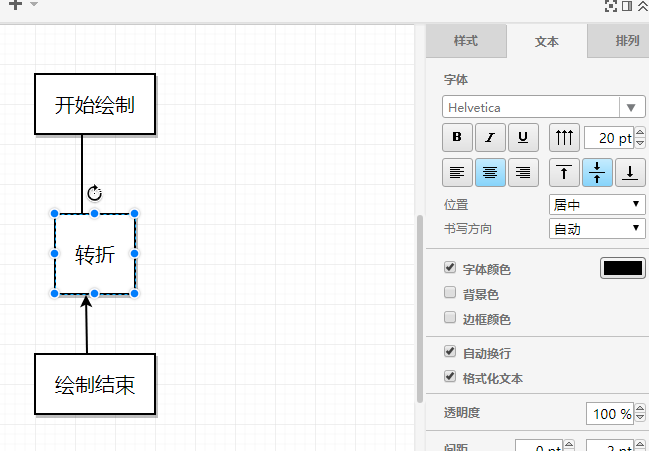 绘制简洁流程图的操作方法