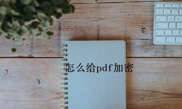 经验分享：怎么给pdf加密