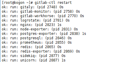 gitlab服务器的搭建