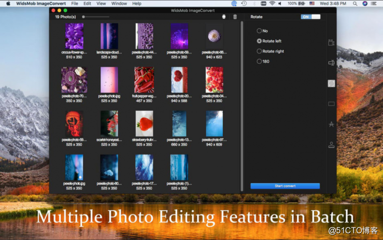 WidsMob ImageConvert for Mac 2.10破解版 — 图片格式转换工具