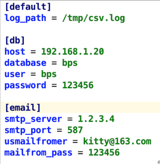 Python configparser模块 与 subprocess 模块