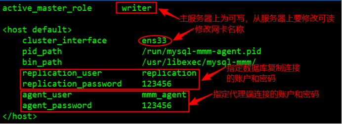 MySQL-MMM高可用群集