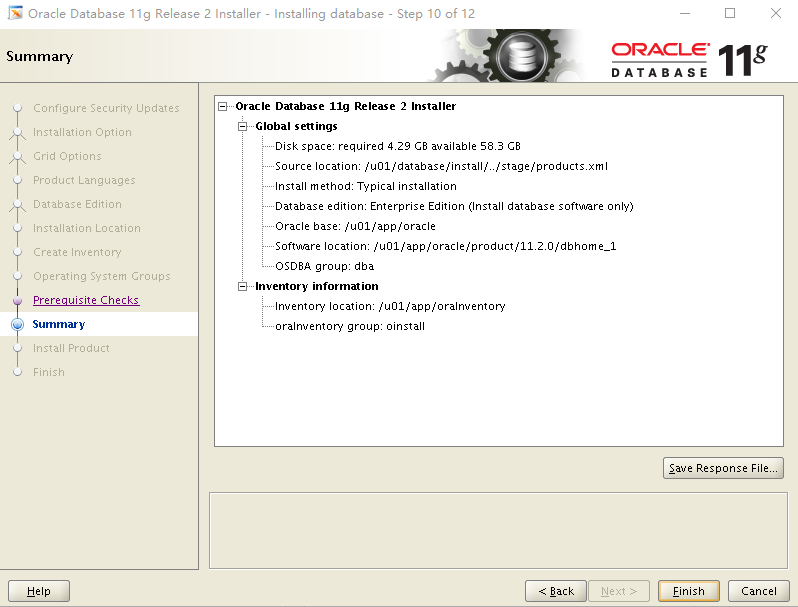 安装oracle 11g on RHEL 6.5