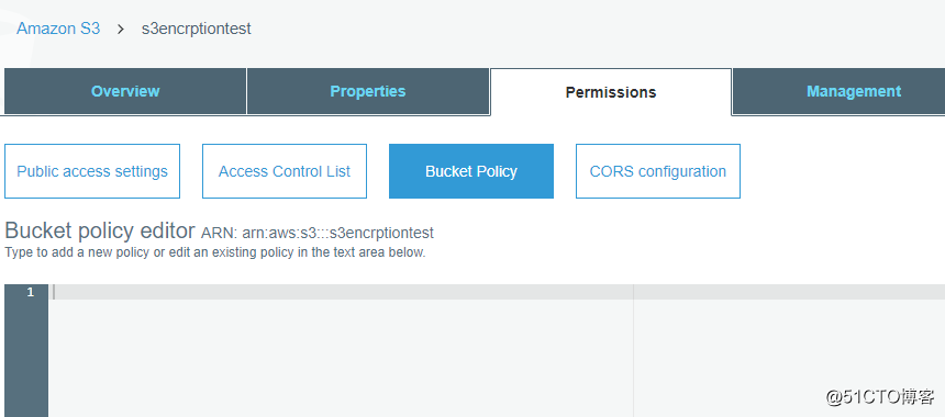 AWS S3 设置 Bucket Policy 强制加密