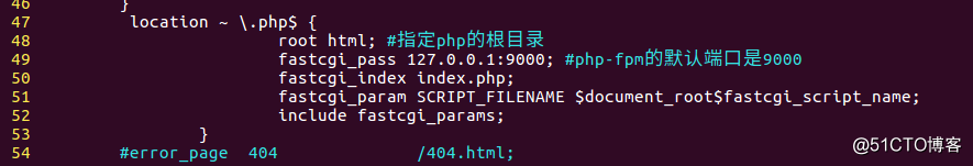 nginx配置php連接
