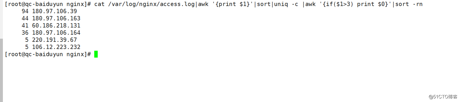 Linux grep 命令正则匹配IP地址