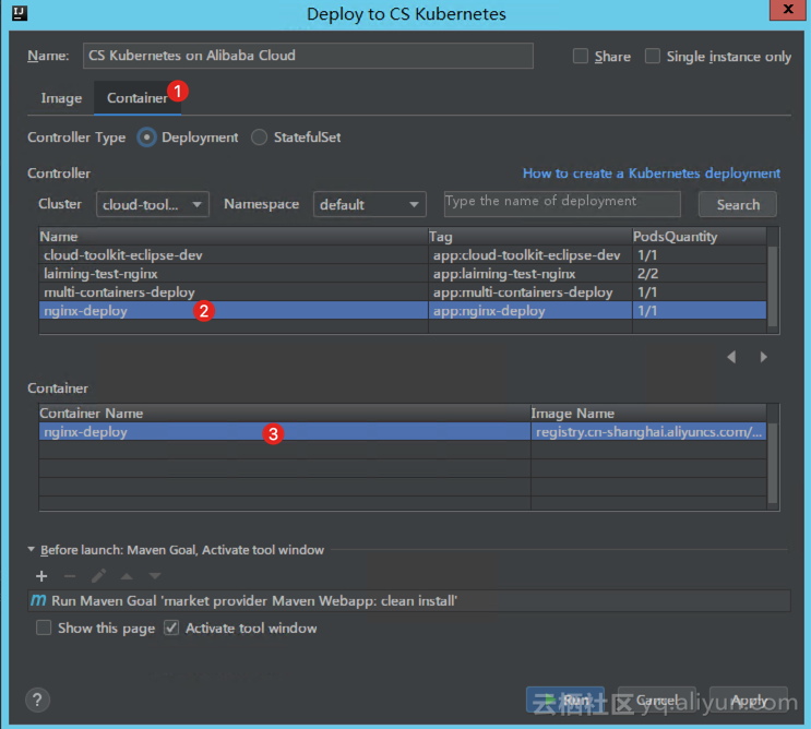 如何在 Intellij IDEA 更高效地将应用部署到容器服务 Kubernetes