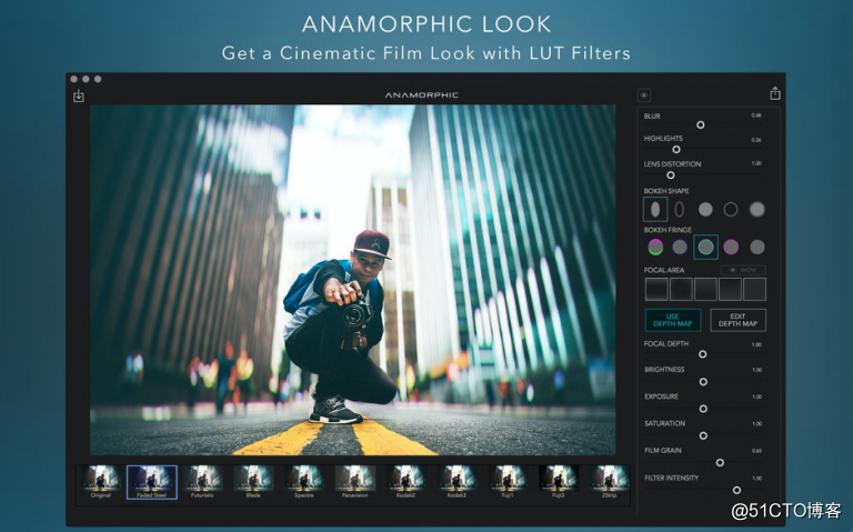 Anamorphic for Mac 2.0破解版—照片处理 景深效果软件
