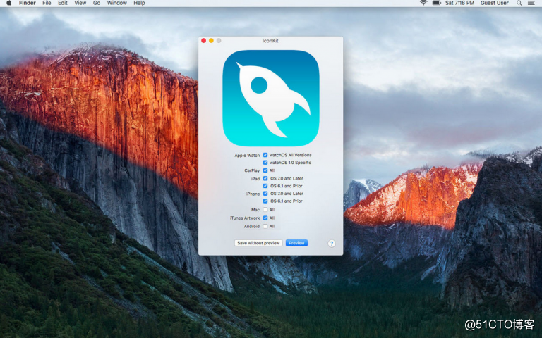 IconKit for Mac 10.1.1破解版 — 图标制作工具
