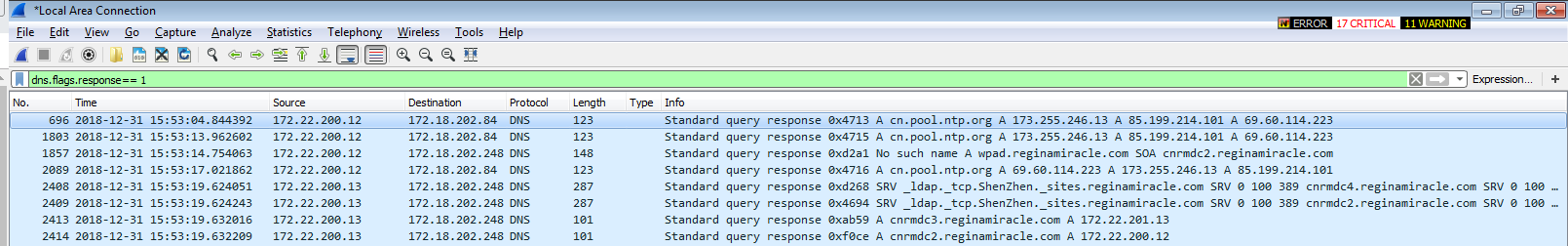 Wireshark 【OSI三层】抓包过滤规则和显示过滤规则实例