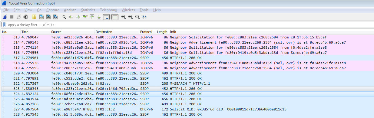 Wireshark 【OSI三层】抓包过滤规则和显示过滤规则实例