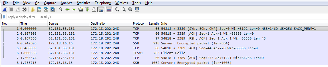 Wireshark 【OSI三层】抓包过滤规则和显示过滤规则实例