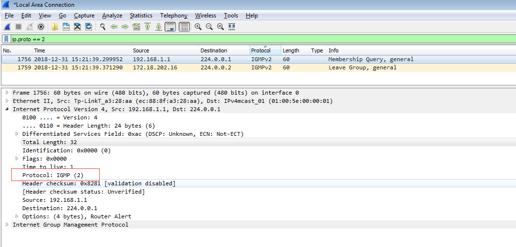 Wireshark 【OSI三层】抓包过滤规则和显示过滤规则实例