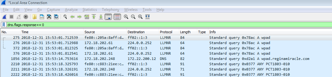 Wireshark 【OSI三层】抓包过滤规则和显示过滤规则实例