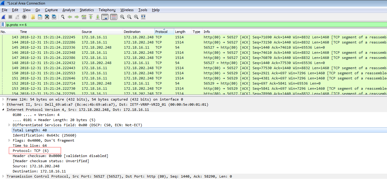 Wireshark 【OSI三层】抓包过滤规则和显示过滤规则实例